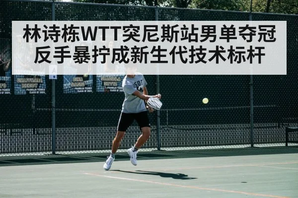 林诗栋WTT突尼斯站男单夺冠 反手暴拧成新生代技术标杆